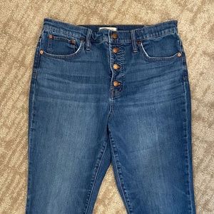 Madewell High Rise Jean Sz32